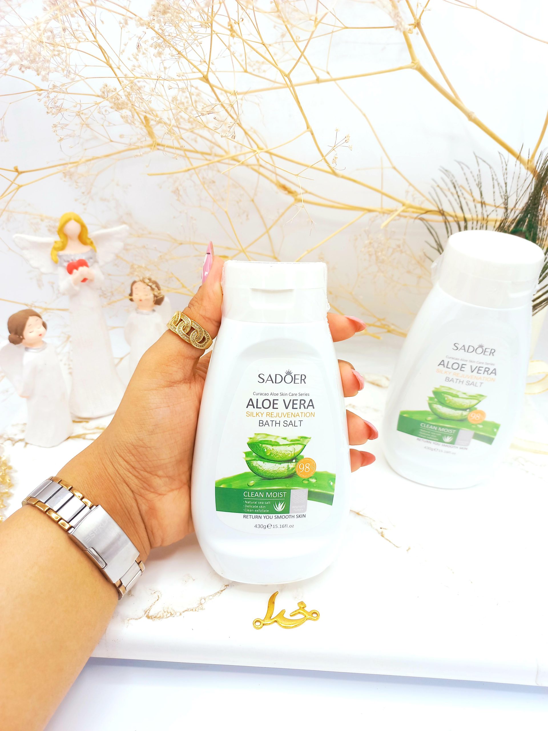 نمک بدن آلوئه ورا98درصد