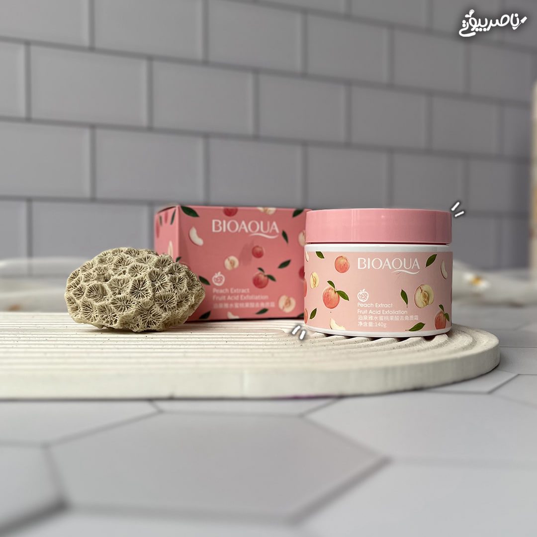 اسکراب و نرم کننده بدن هلو کاسه ای