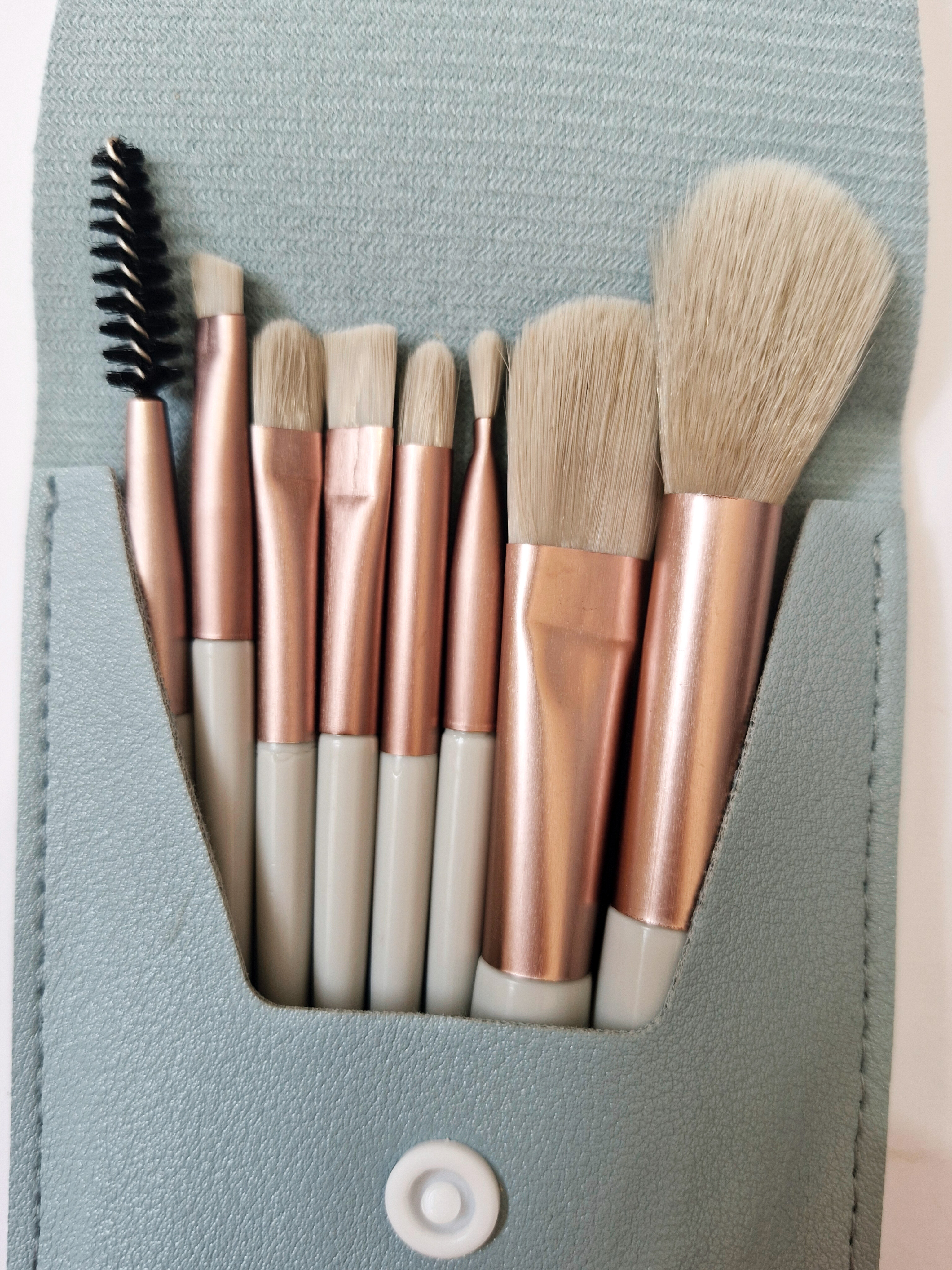 ست براش ۸تیکه مینی فیکس همراه با کیف چرمی